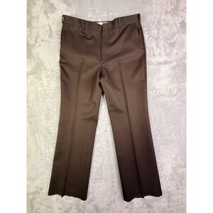 All Seasons Comfort Action Super Stretch Men's Woven Pants 40x32 Brown